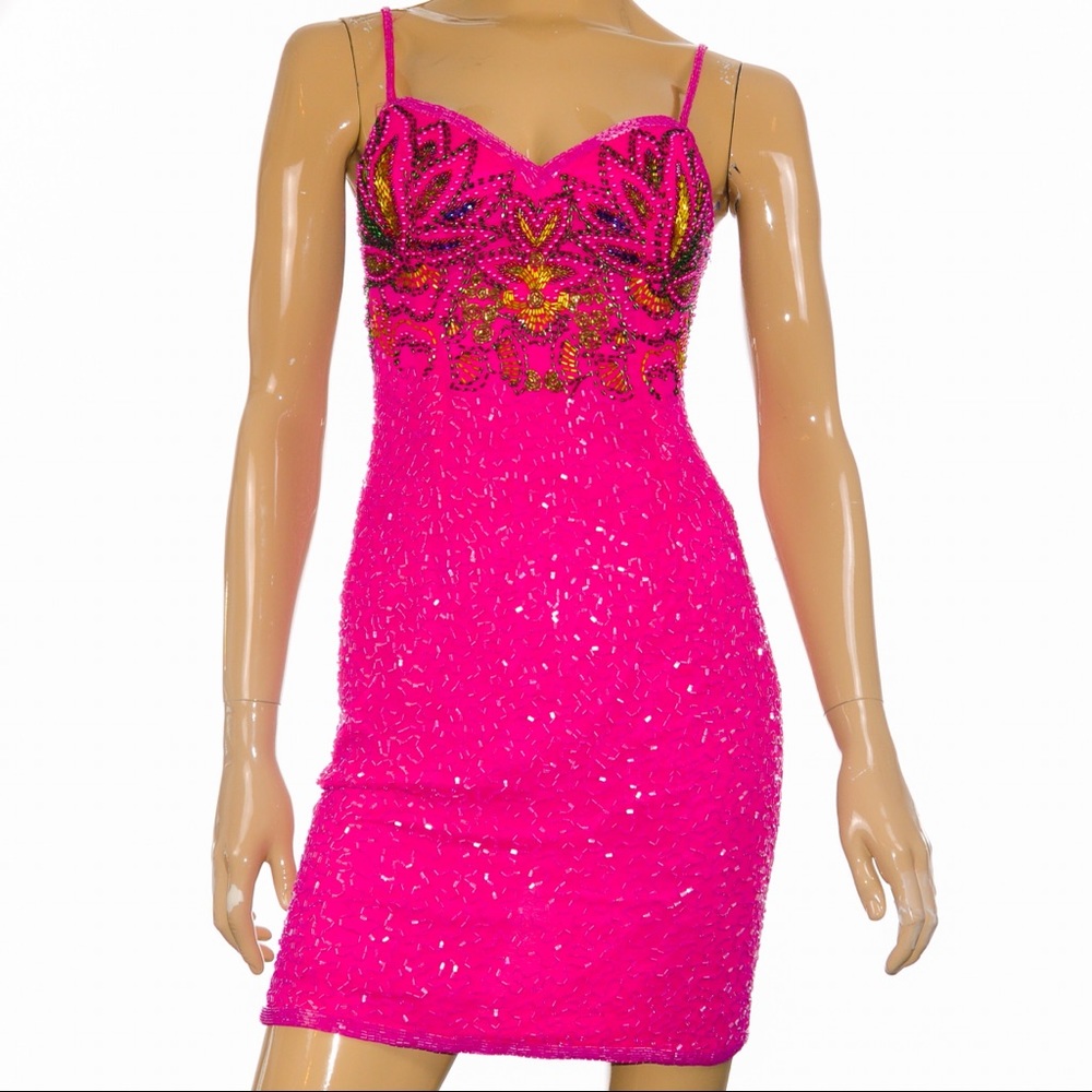 Kathryn Conover Sequin Dress Size 4